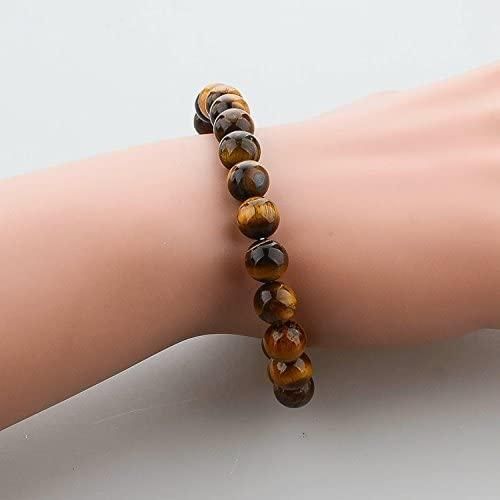 Tiger Eye Yellow Crystal Healing Stone Bracelet